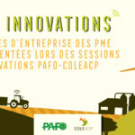 SÉRIE INNOVATIONS : Fiches d'entreprise des PME présentées lors des 7 premières sessions