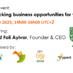 Unlocking business opportunities with David Foli Ayivor: FFM+ in action at AASW8 side events